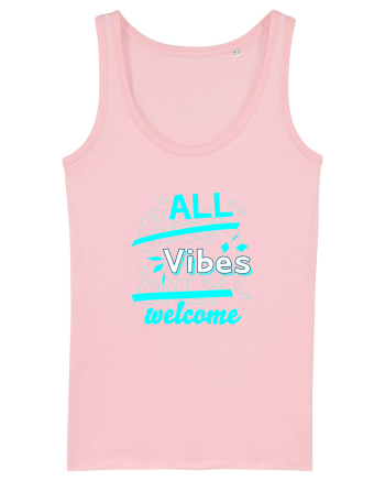 All Vibes Welcome Cotton Pink
