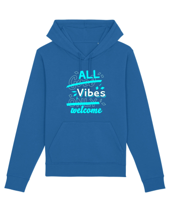 All Vibes Welcome Royal Blue
