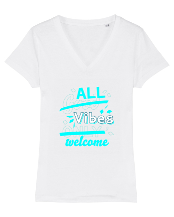All Vibes Welcome White