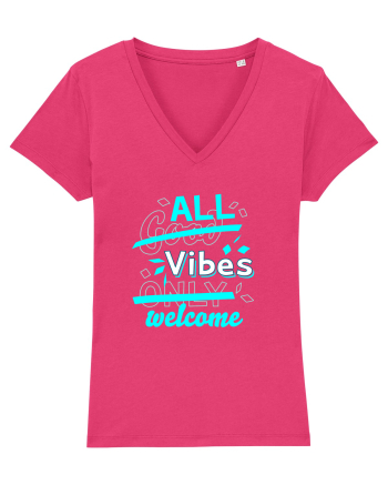 All Vibes Welcome Raspberry