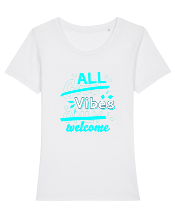 All Vibes Welcome White