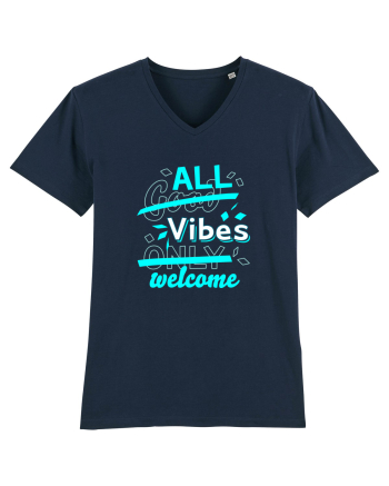 All Vibes Welcome French Navy