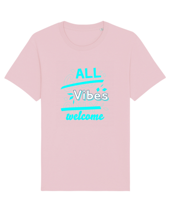 All Vibes Welcome Cotton Pink