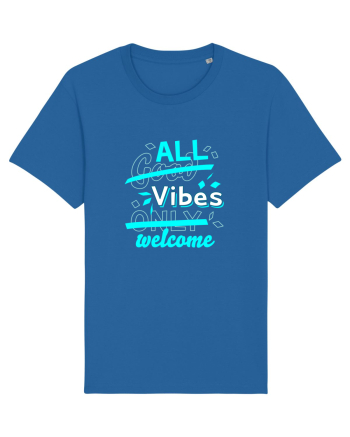 All Vibes Welcome Royal Blue