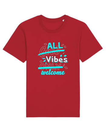 All Vibes Welcome Red