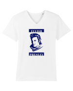 Elvish Presley Tricou mânecă scurtă guler V Bărbat Presenter