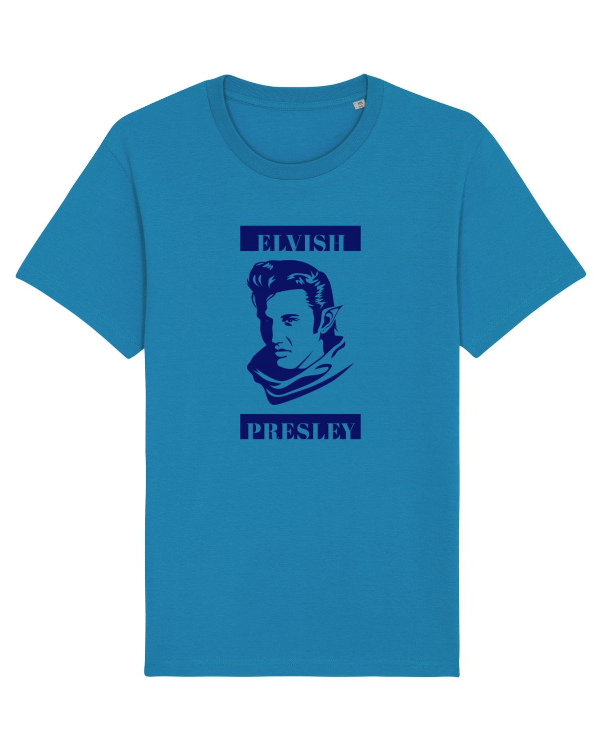 Tricou mânecă scurtă Unisex Rocker Azur