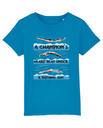 pentru pasionații de înot - A Champions Heart Beats Under a Bathing Suit Azur