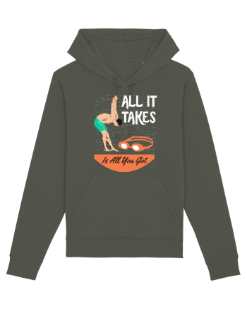pentru pasionații de înot - All it Takes is All You Got Khaki