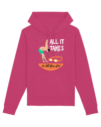 pentru pasionații de înot - All it Takes is All You Got Raspberry
