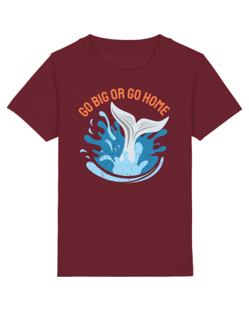 pentru pasionații de înot - Go Big or Go Home Burgundy
