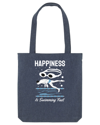 pentru pasionații de înot - Happiness is Swimming Fast Midnight Blue