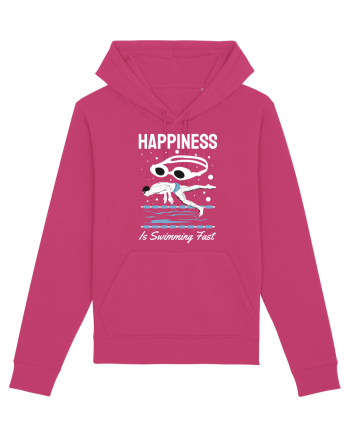 pentru pasionații de înot - Happiness is Swimming Fast Raspberry
