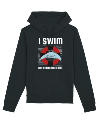 pentru pasionații de înot - I Swim for a Healthier Life Black