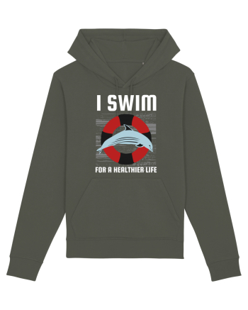 pentru pasionații de înot - I Swim for a Healthier Life Khaki