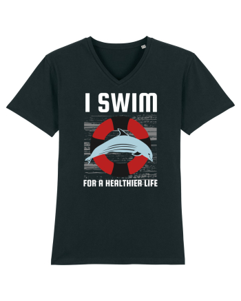 pentru pasionații de înot - I Swim for a Healthier Life Black