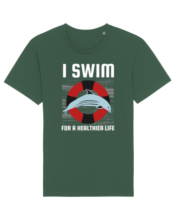pentru pasionații de înot - I Swim for a Healthier Life Bottle Green