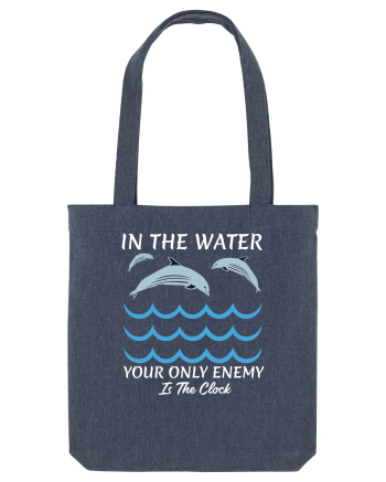 pentru pasionații de înot - In the Water, Your Only Enemy is the Clock Midnight Blue
