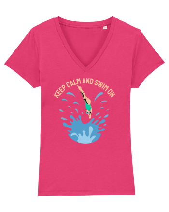 pentru pasionații de înot - Keep Calm and Swim On Raspberry