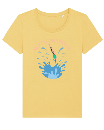 pentru pasionații de înot - Keep Calm and Swim On Jojoba