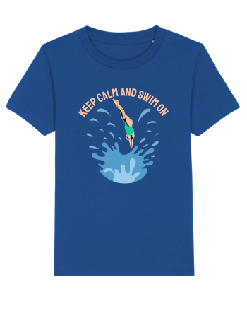 pentru pasionații de înot - Keep Calm and Swim On Majorelle Blue