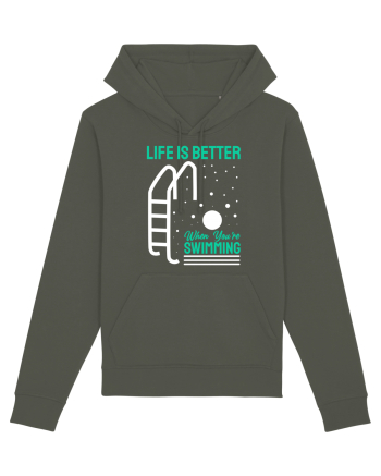 pentru pasionații de înot - Life is Better When You are Swimming Khaki