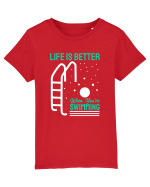 pentru pasionații de înot - Life is Better When You are Swimming Tricou mânecă scurtă  Copii Mini Creator