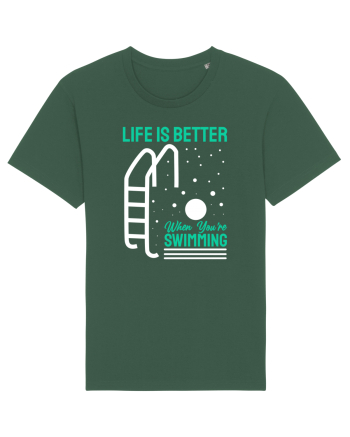 pentru pasionații de înot - Life is Better When You are Swimming Bottle Green