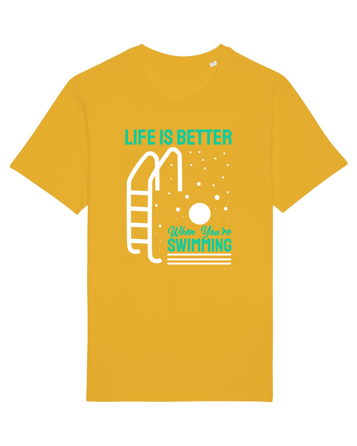 Tricou mânecă scurtă Unisex Rocker Spectra Yellow