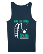 pentru pasionații de înot - Life is Better When You are Swimming Maiou Bărbat Runs
