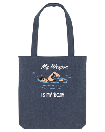 pentru pasionații de înot - My Weapon is My Body Midnight Blue