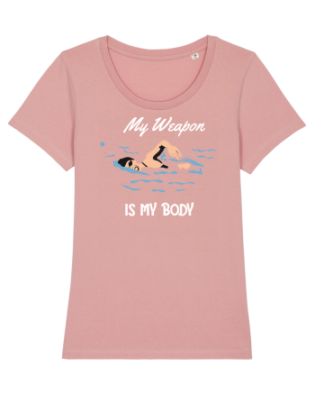 pentru pasionații de înot - My Weapon is My Body Canyon Pink