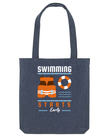 pentru pasionații de înot - Swimming Starts Early Midnight Blue