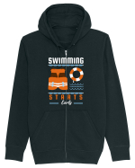 pentru pasionații de înot - Swimming Starts Early Hanorac cu fermoar Unisex Connector