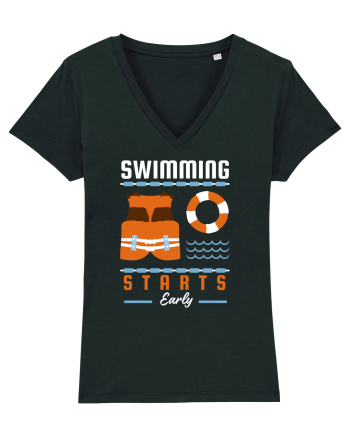 pentru pasionații de înot - Swimming Starts Early Black