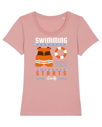 pentru pasionații de înot - Swimming Starts Early Canyon Pink