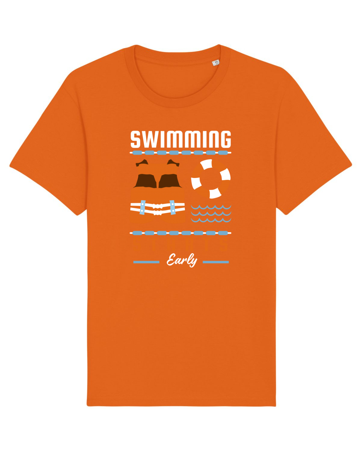 Tricou mânecă scurtă Unisex Rocker Bright Orange