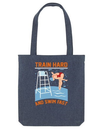pentru pasionații de înot - Train Hard and Swim Fast Midnight Blue
