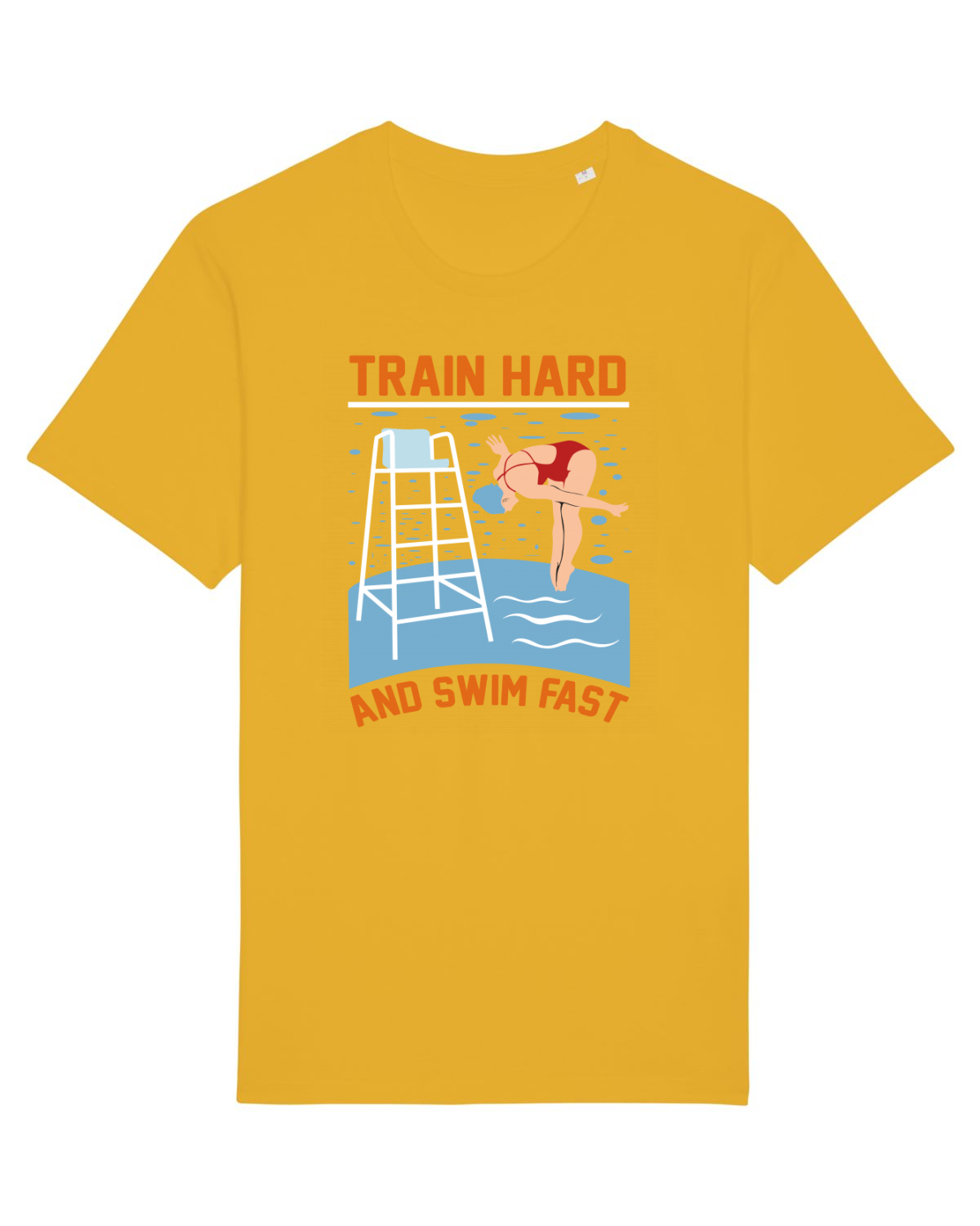 Tricou mânecă scurtă Unisex Rocker Spectra Yellow