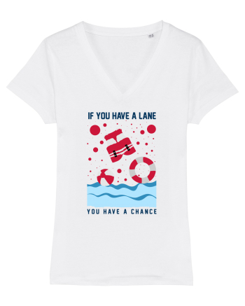 pentru pasionații de înot - If You Have a Lane, You Have a Chance White