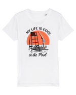 pentru pasionații de înot - My Life is Cool in the Pool Tricou mânecă scurtă  Copii Mini Creator