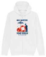 pentru pasionații de înot - No Water Too Cold for a Team So Hot Hanorac cu fermoar Unisex Connector