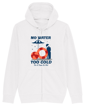 pentru pasionații de înot - No Water Too Cold for a Team So Hot White