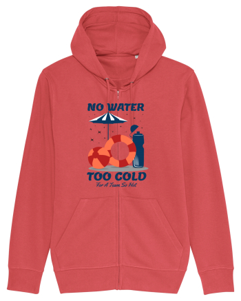 pentru pasionații de înot - No Water Too Cold for a Team So Hot Carmine Red