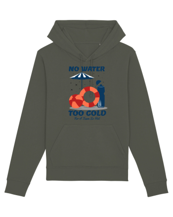 pentru pasionații de înot - No Water Too Cold for a Team So Hot Khaki