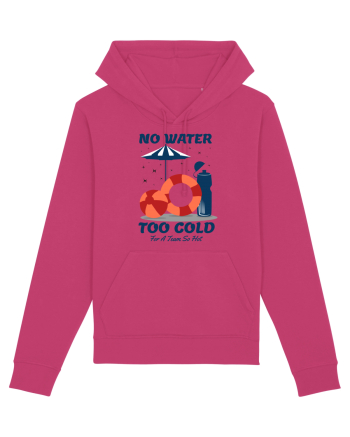 pentru pasionații de înot - No Water Too Cold for a Team So Hot Raspberry