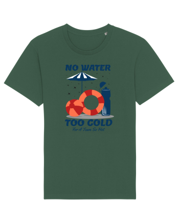 pentru pasionații de înot - No Water Too Cold for a Team So Hot Bottle Green