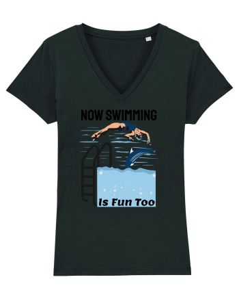 pentru pasionații de înot - Now Swimming is Fun Too Black