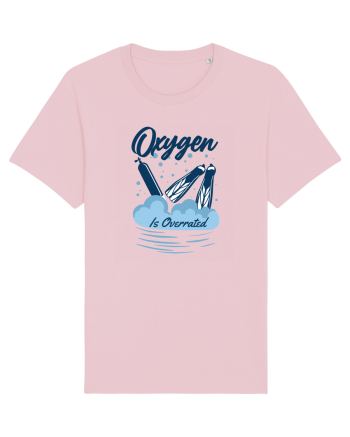 pentru pasionații de înot - Oxygen is Overrated Cotton Pink