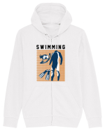 pentru pasionații de înot - Swimming Hanorac cu fermoar Unisex Connector